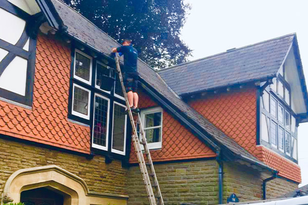 Gutter Cleaning in Cardiff